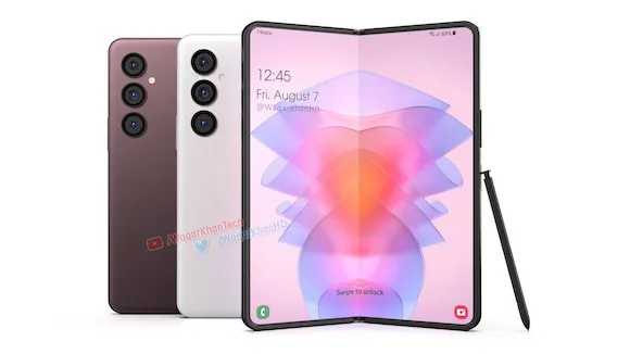 Limited color “Dark Red” of Galaxy Z Fold 4 is…