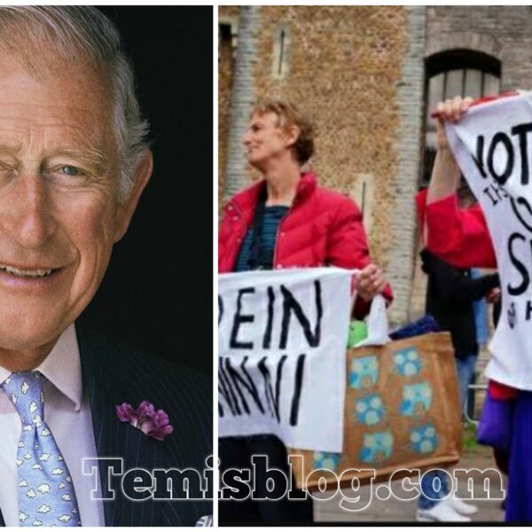 Not My King – UK Anti-Monarchy Protesters Kicks Against King…