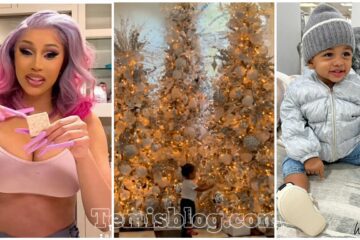 Cardi B Shows Off Her Epic Christmas Tree & Decorations In Cute New…