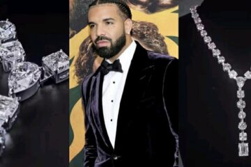 Rapper Drake Purchases Multi-million Dollar Diamond Necklace Made Of 42 Engagement Rings For…