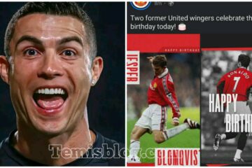 Reactions After Man United Celebrated Cristiano Ronaldo On His 38th Birthday
